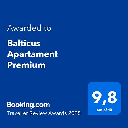 Balticus Apartament Premium Мендзыздрое Экстерьер фото